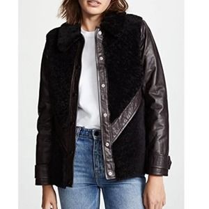 A.P.C. Veste Wilson Jacket in Marron Fonce